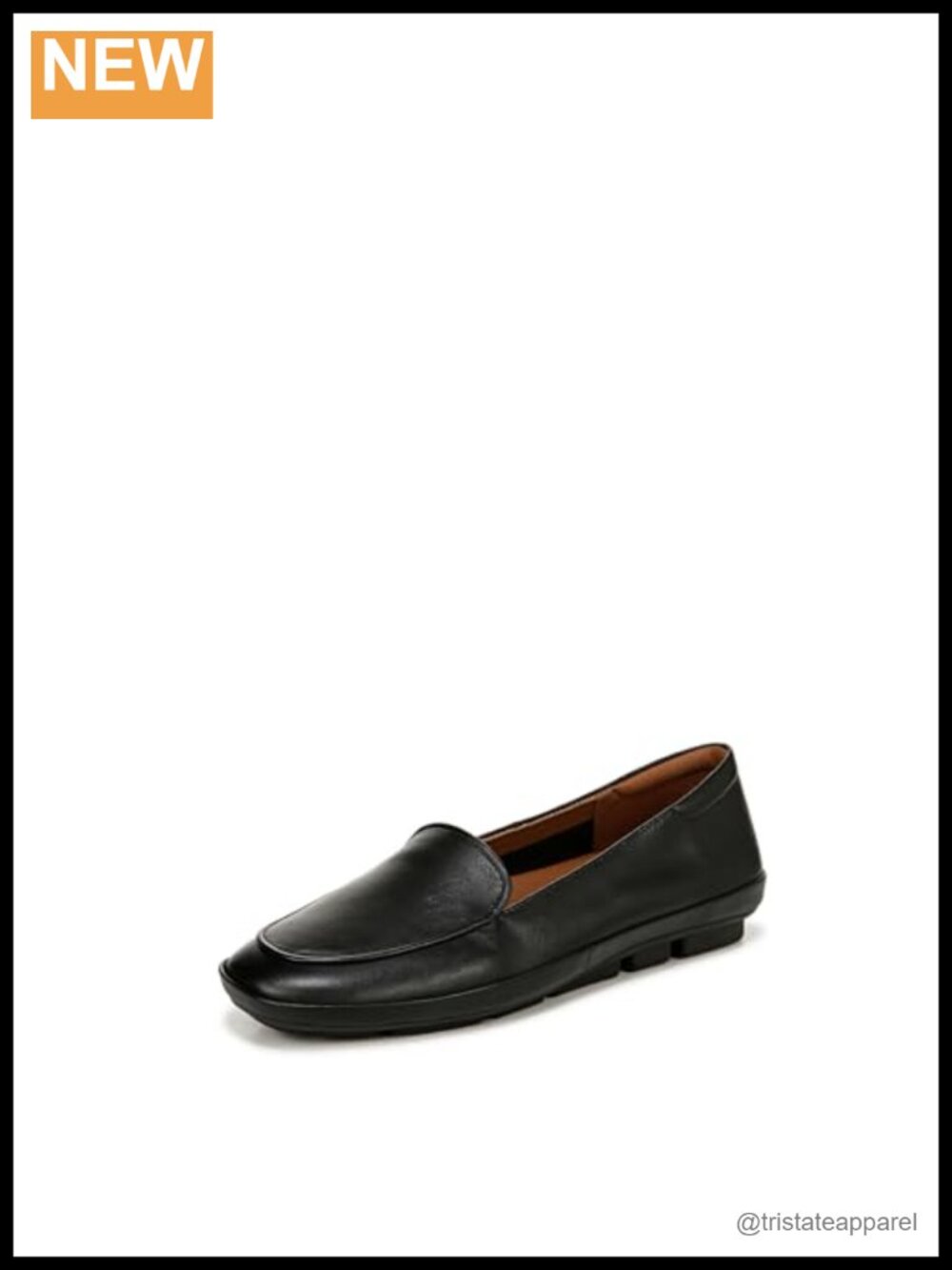 Leather Slip-On Driving Loafers with Padded Collar Comfort Cushioning